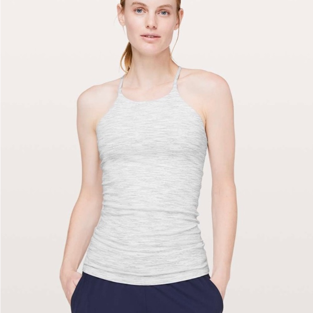 Lululemon 🍋 Sunsetter tank in Nimbus